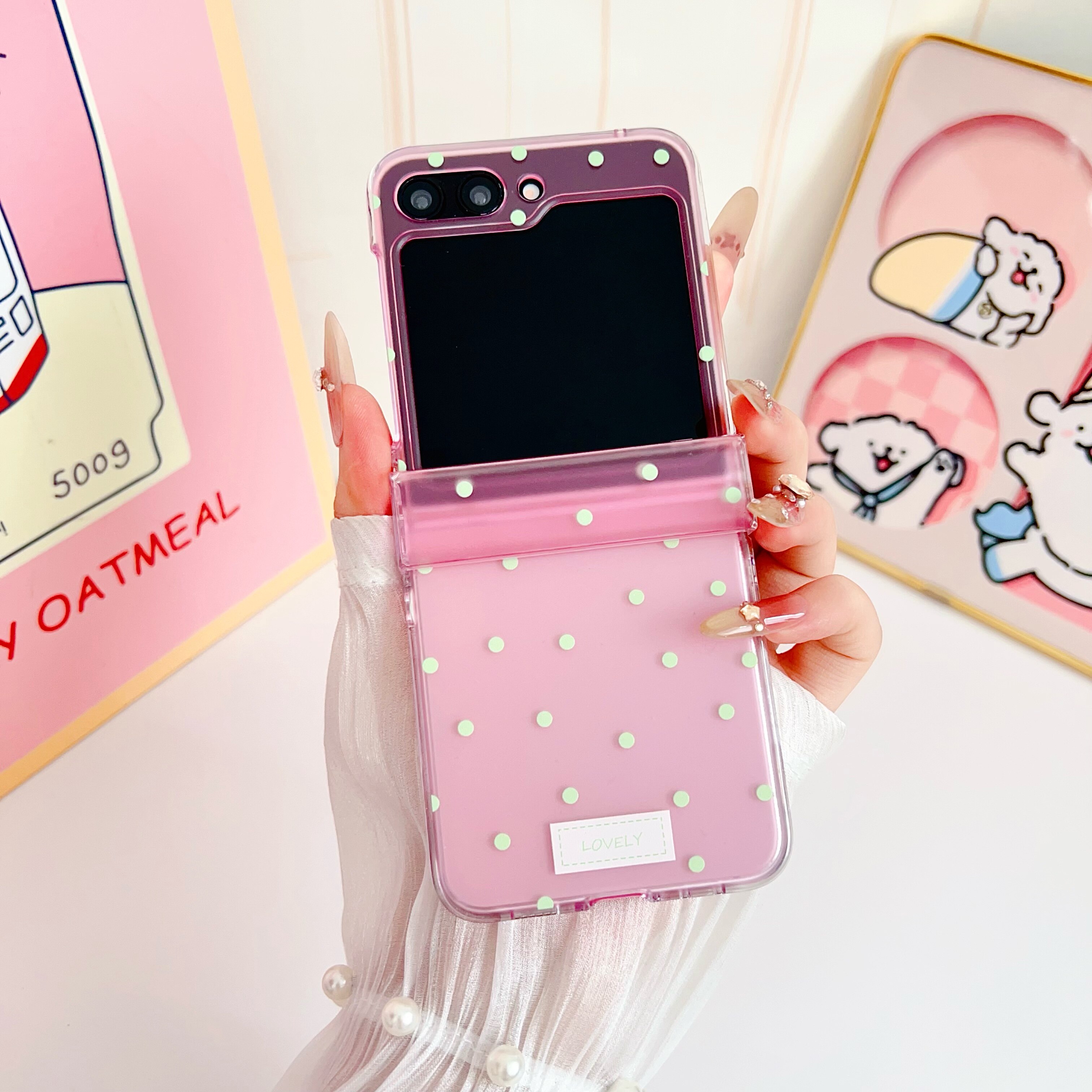 Pink blue polka dot birthday g - Event Z 리뷰 및 가격