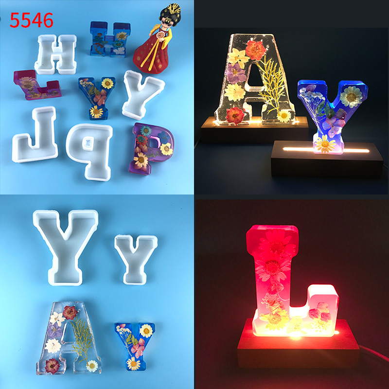 1pc A-Z Letter Silicone Molds  - Event Z 리뷰 및 가격