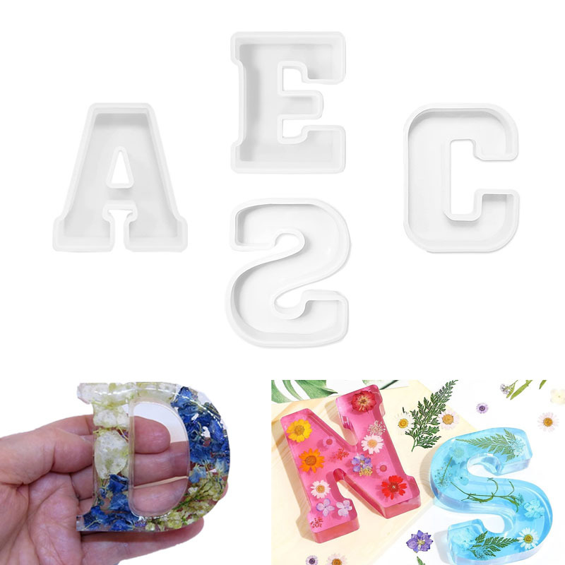 1pc A-Z Letter Silicone Molds  - Event Z 리뷰 및 가격